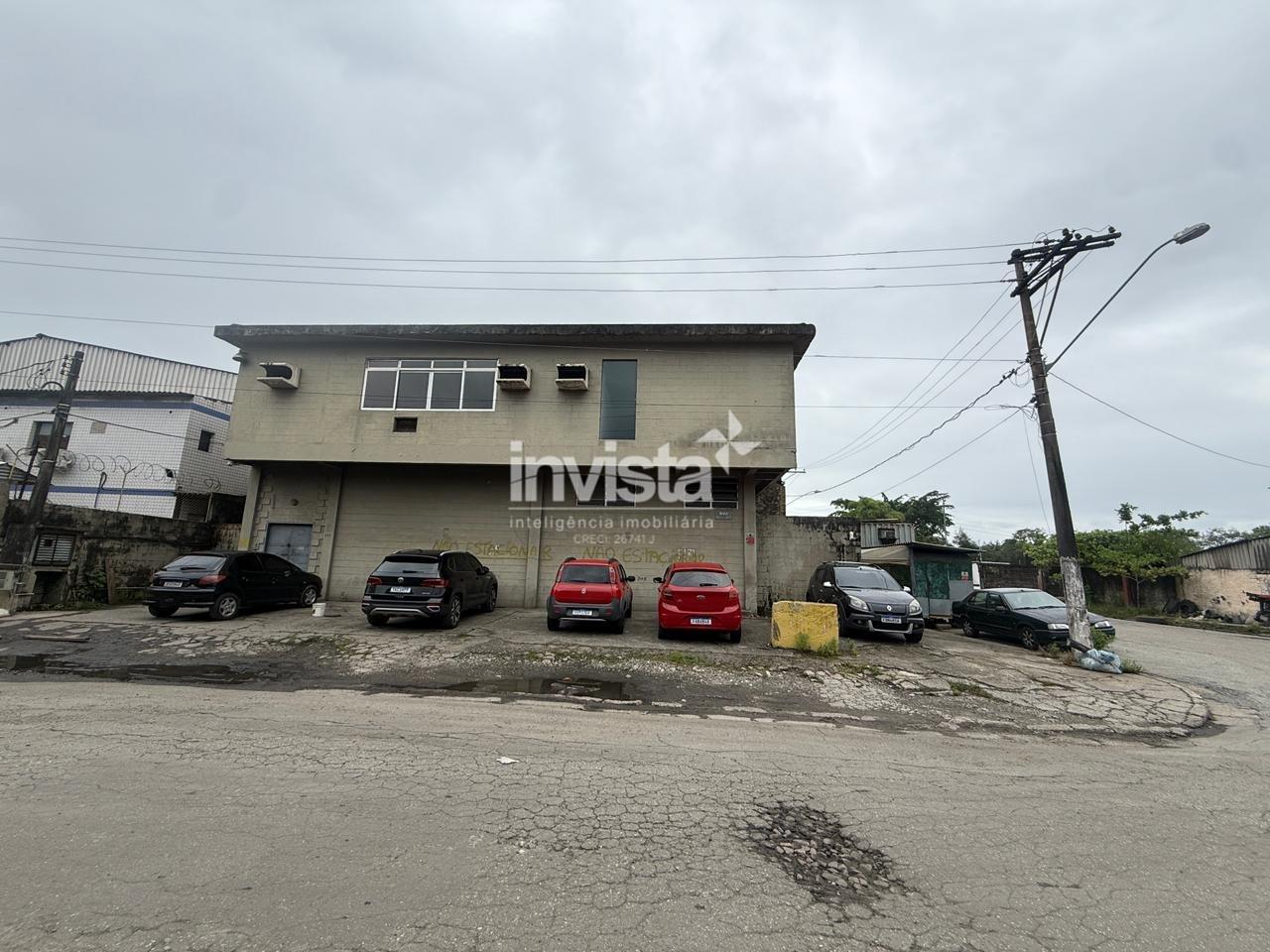 C&oacute;digo: 22343 R$ 29.000,00 Galp&atilde;o para alugar no bairro Chico de Paula 1200 m&sup2; 0 quartos 8 vagas - Santos