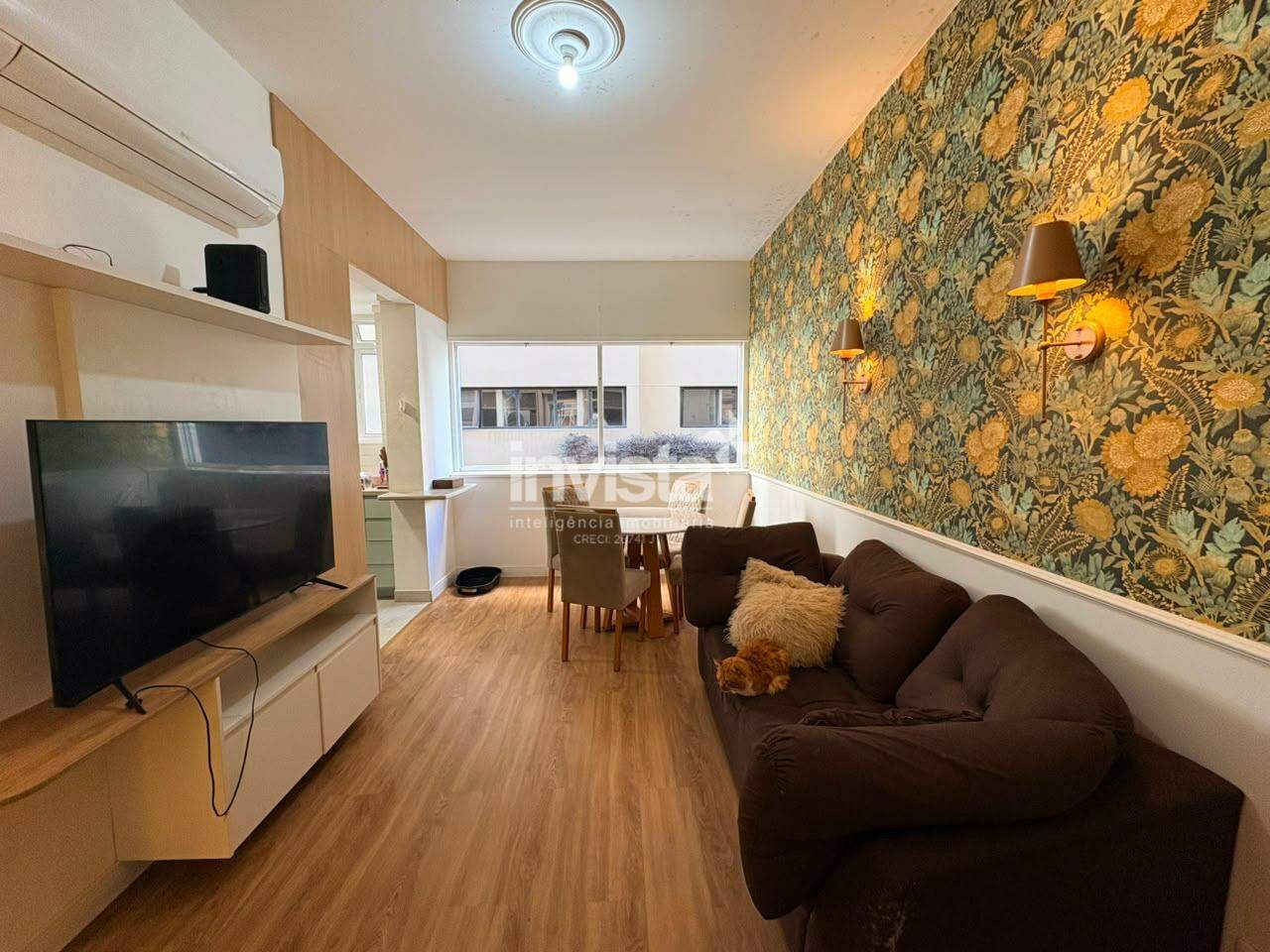 C&oacute;digo: 22430 R$ 450.000,00 Apartamento &agrave; venda em Santos-SP no bairro Boqueir&atilde;o, com 1 dormit&oacute;rio e 62m&sup2; 62 m&sup2; 1 quarto 1 vaga - Santos