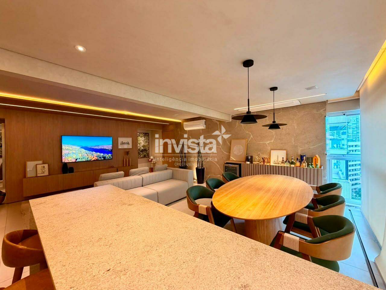 Apartamento &agrave; venda no bairro Ponta da Praia - Santos