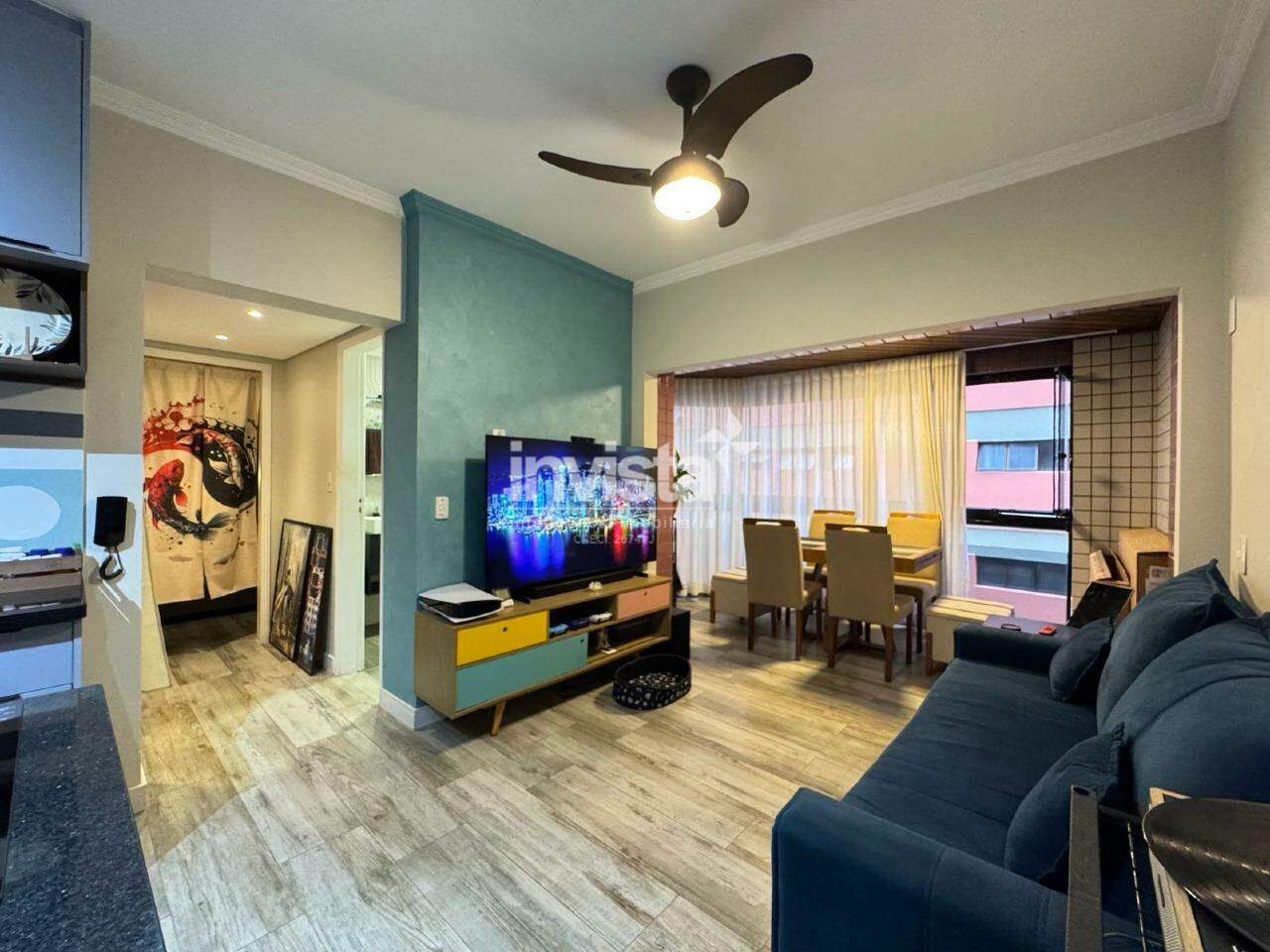 C&oacute;digo: 22507 R$ 590.000,00 Apartamento &agrave; venda em Santos-SP no bairro Aparecida, com 1 dormit&oacute;rio e 77m&sup2; 77 m&sup2; 1 quarto 1 vaga - Santos
