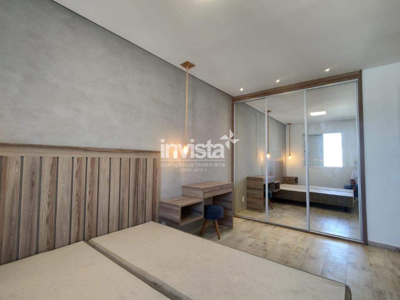 Apartamento para alugar em Santos-SP no bairro Marap&eacute;, com 2 dormit&oacute;rios e 63m&sup2; - Santos