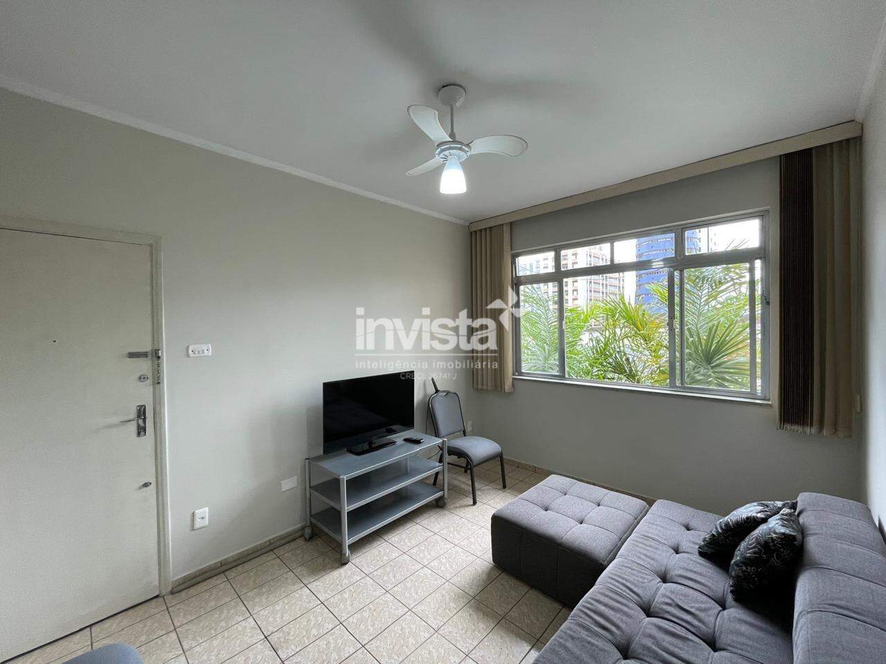C&oacute;digo: 22775 R$ 4.500,00 Apartamento para alugar em Santos-SP no bairro Boqueir&atilde;o, com 2 dormit&oacute;rios e 55m&sup2; 55 m&sup2; 2 quartos 1 vaga - Santos