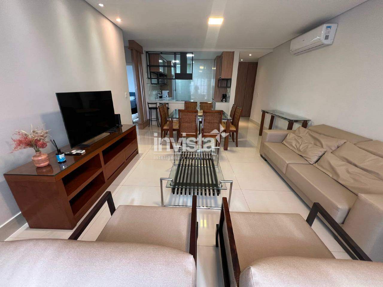 C&oacute;digo: 23220 R$ 10.500,00 Apartamento para alugar em Santos-SP no bairro Aparecida, com 2 dormit&oacute;rios e 96m&sup2; 96 m&sup2; 2 quartos 2 vagas - Santos