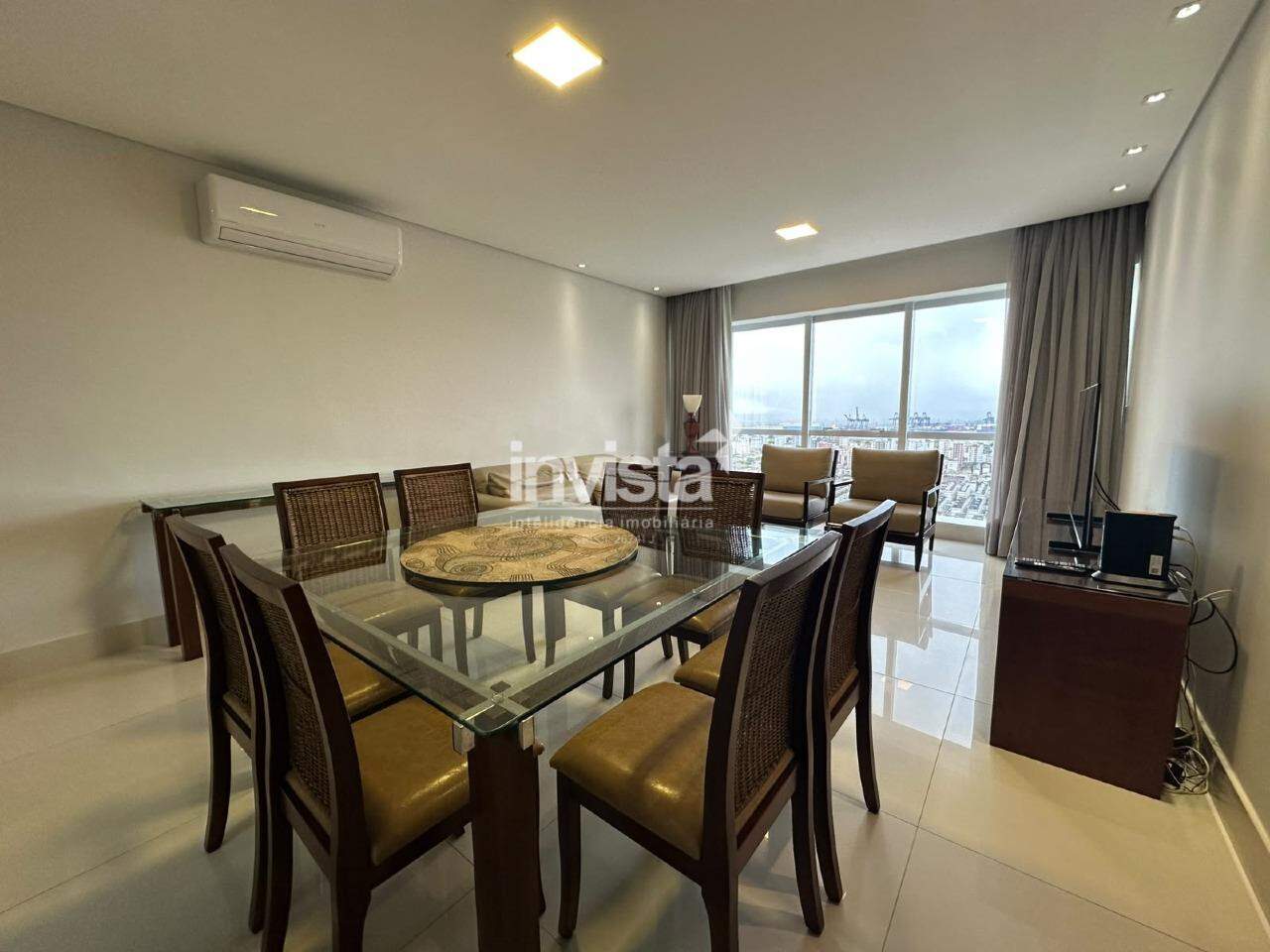 C&oacute;digo: 23220 R$ 9.500,00 Apartamento para alugar em Santos-SP no bairro Aparecida, com 2 dormit&oacute;rios e 96m&sup2; 96 m&sup2; 2 quartos 2 vagas - Santos