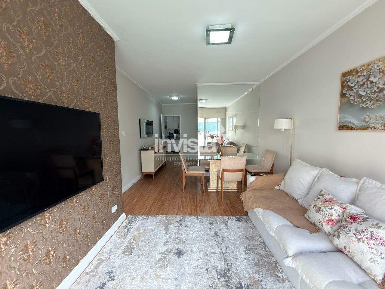 C&oacute;digo: 23242 R$ 850.000,00 Apartamento &agrave; venda em Santos-SP no bairro Ponta da Praia, com 2 dormit&oacute;rios e 74m&sup2; 74 m&sup2; 2 quartos 1 vaga - Santos