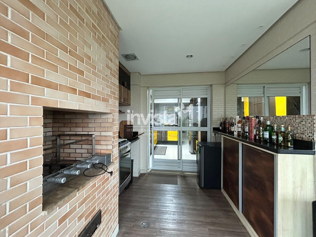 Apartamento residencial de 194 m&sup2; para no Embar&eacute;, Santos - Santos