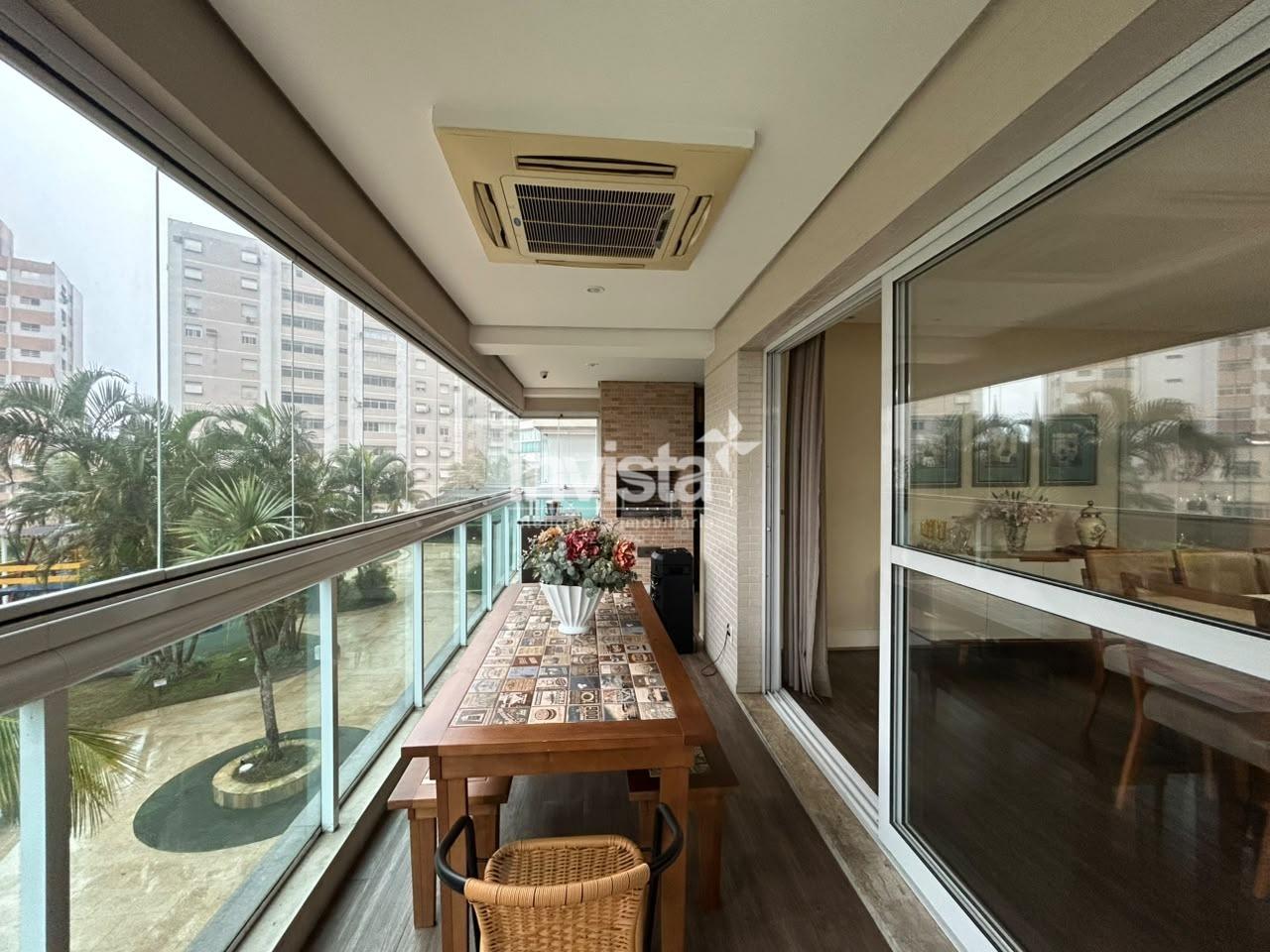 C&oacute;digo: 23360 R$ 16.000,00 Apartamento para alugar em Santos-SP no bairro Embar&eacute;, com 3 dormit&oacute;rios e 194m&sup2; 194 m&sup2; 3 quartos 3 vagas - Santos