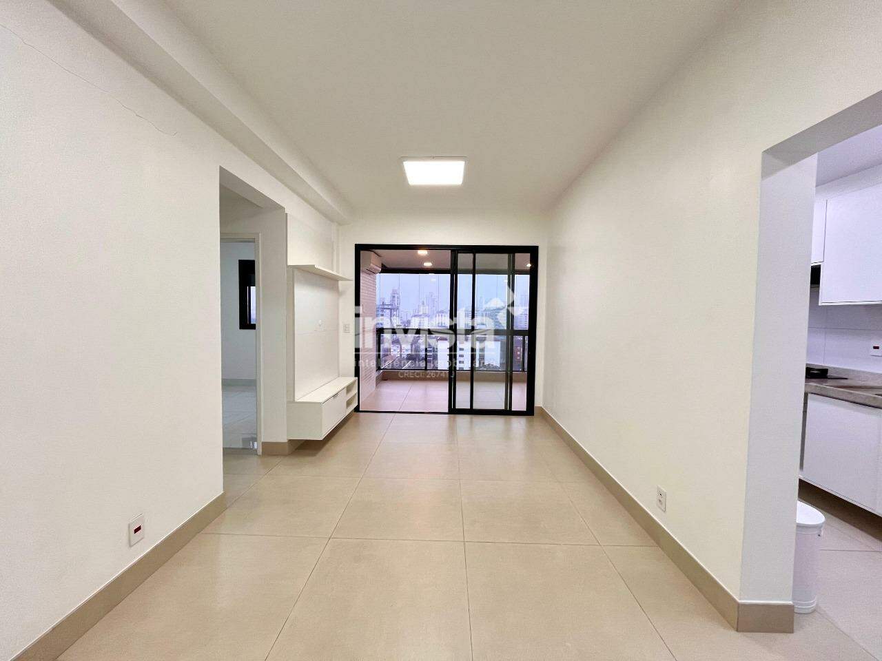Apartamento para aluguel no bairro Aparecida - Santos