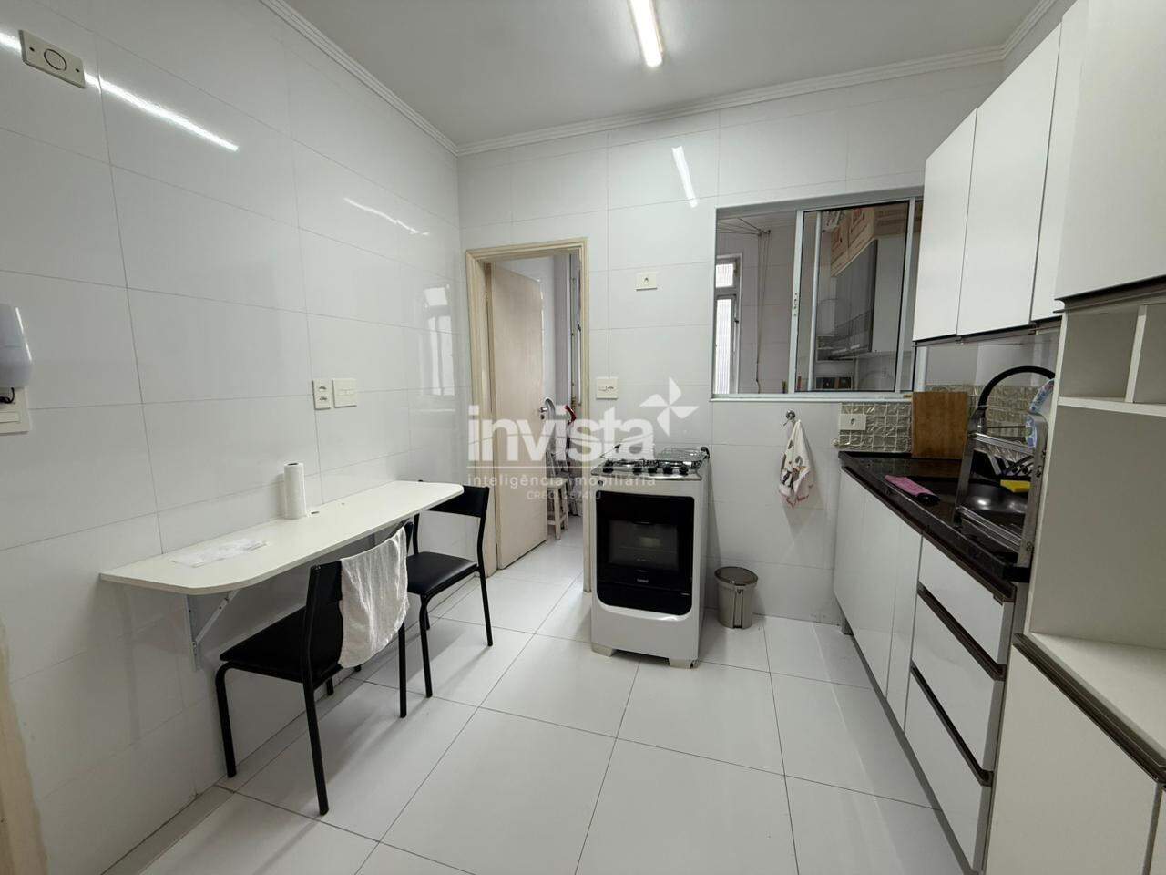 Apartamento para alugar em Santos-SP no bairro Pomp&eacute;ia, com 1 dormit&oacute;rio e 62m&sup2; - Santos