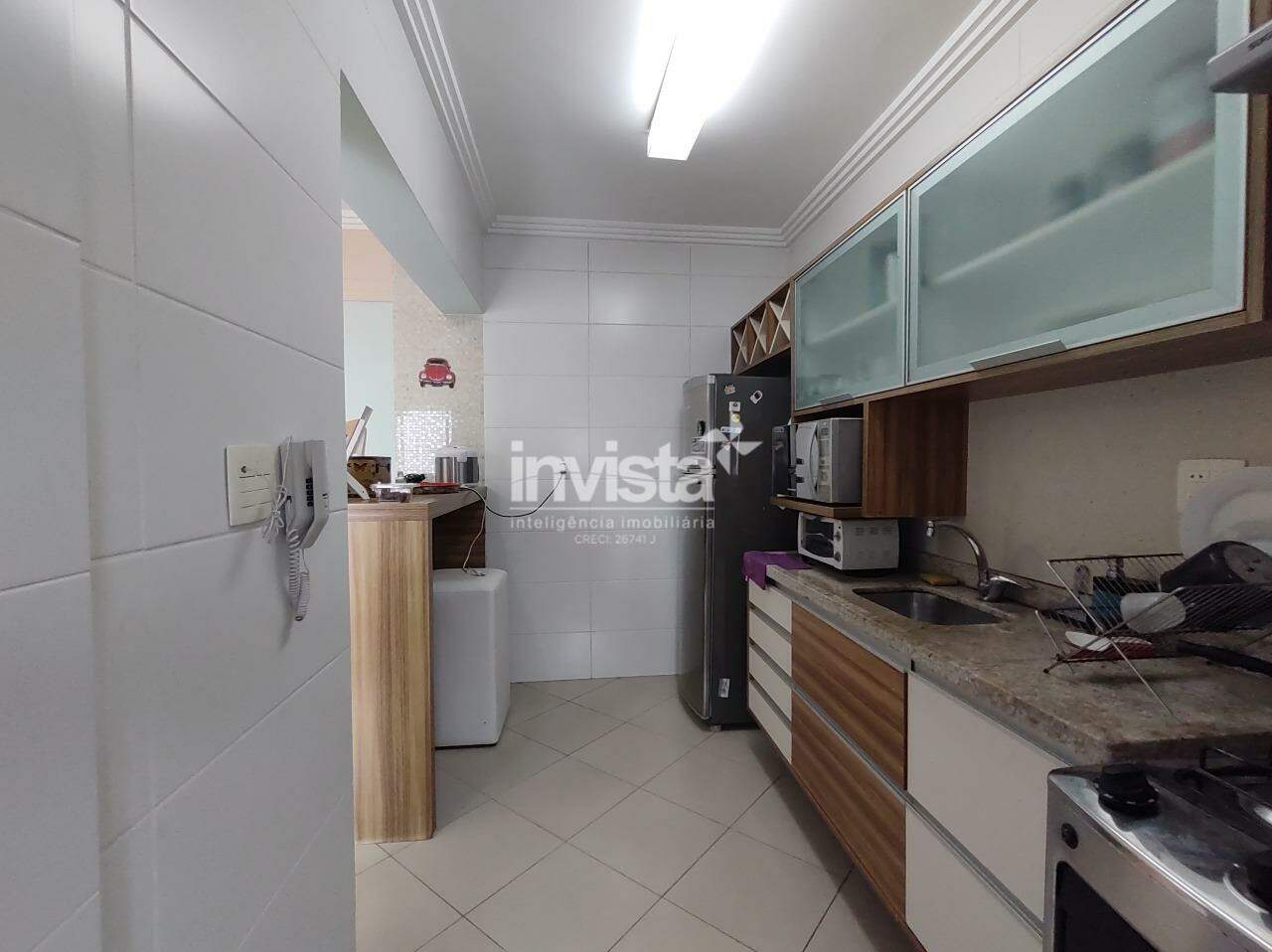 Apartamento &agrave; venda em Santos-SP no bairro Ponta da Praia, com 1 dormit&oacute;rio e 48m&sup2; - Santos
