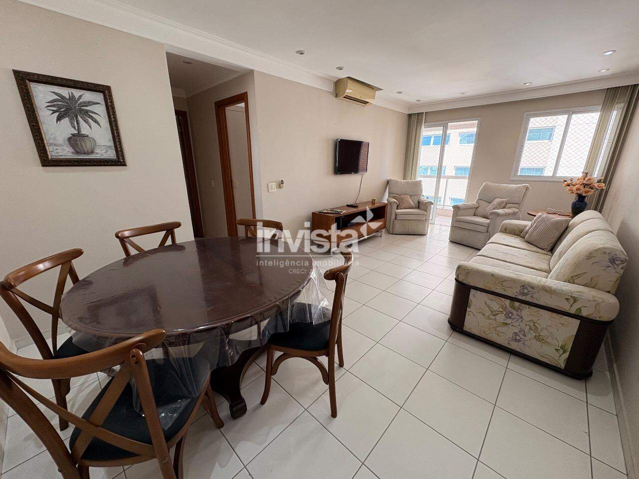 C&oacute;digo: 23683 R$ 8.500,00 Apartamento para alugar em Santos-SP no bairro Gonzaga, com 2 dormit&oacute;rios e 96m&sup2; 96 m&sup2; 2 quartos 1 vaga - Santos