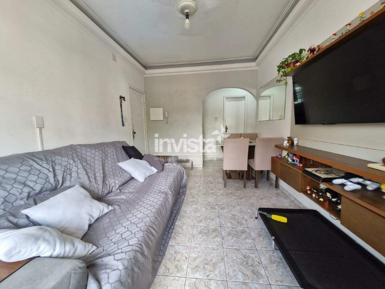 C&oacute;digo: 23709 R$ 380.000,00 Apartamento &agrave; venda no bairro Campo Grande 81 m&sup2; 2 quartos 1 vaga - Santos