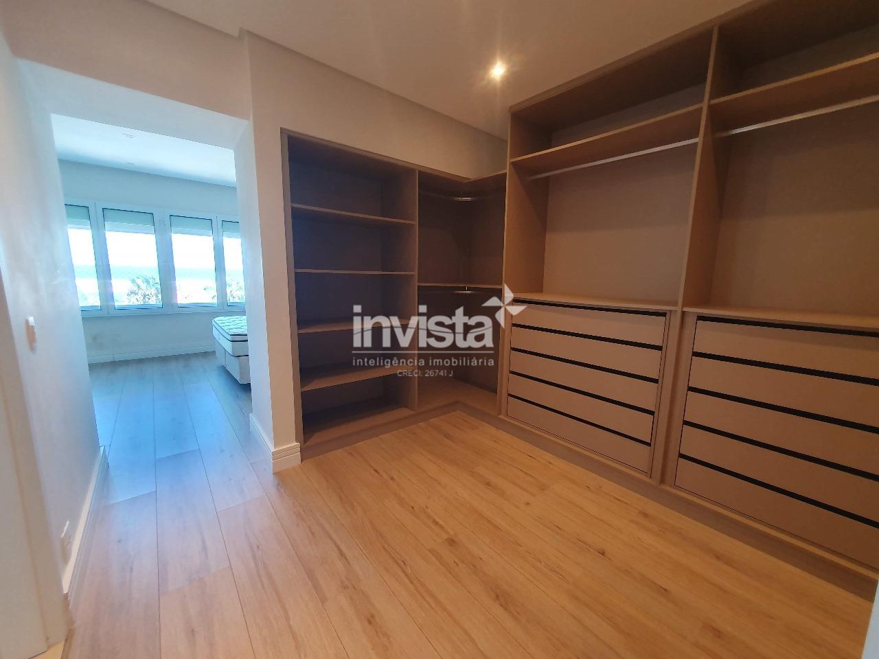 Apartamento para aluguel no bairro Gonzaga - Santos