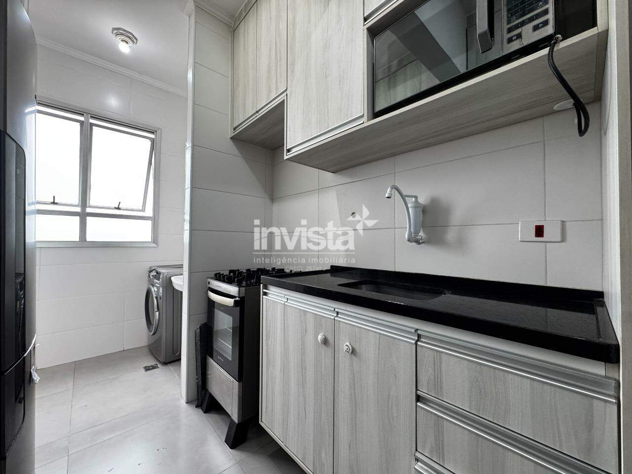 Apartamento 2 Dormit&oacute;rios na Encruzilhada, Santos &ndash; 56,59m&sup2; | 1 Vaga | Portaria 24h - Santos