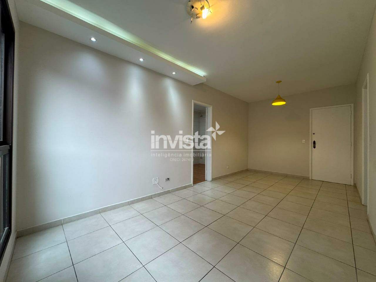 Apartamento 2 dormit&oacute;rios para alugar no bairro do Campo Grande em Santos - Santos