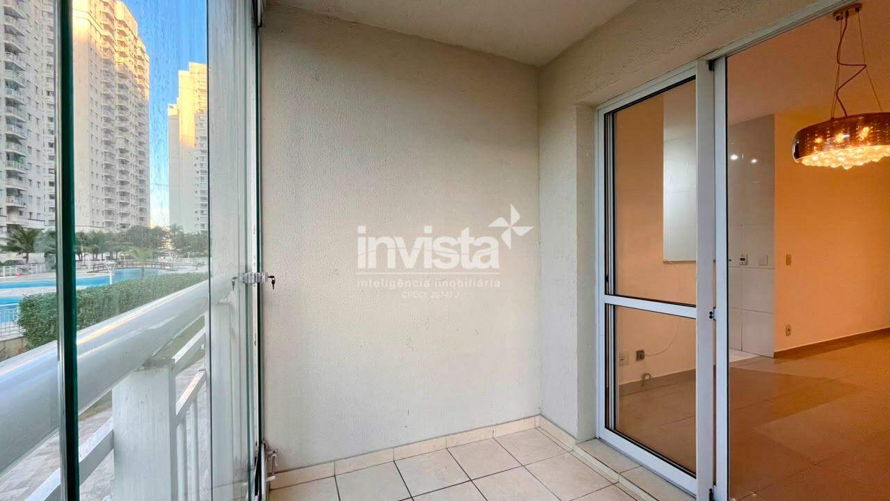 Apartamento para aluguel no bairro Marap&eacute; - Santos