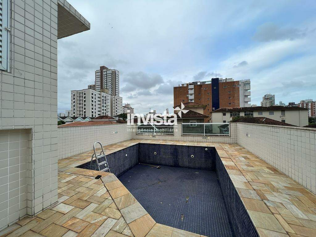 Casa Triplex com lazer no Campo Grande em Santos