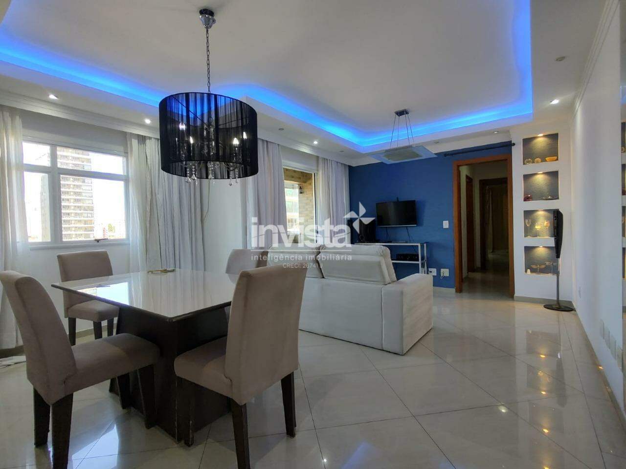 C&oacute;digo: 24524 R$ 5.800,00 Apartamento para alugar em Santos-SP no bairro Embar&eacute;, com 2 dormit&oacute;rios e 95m&sup2; 95 m&sup2; 2 quartos 1 vaga - Santos
