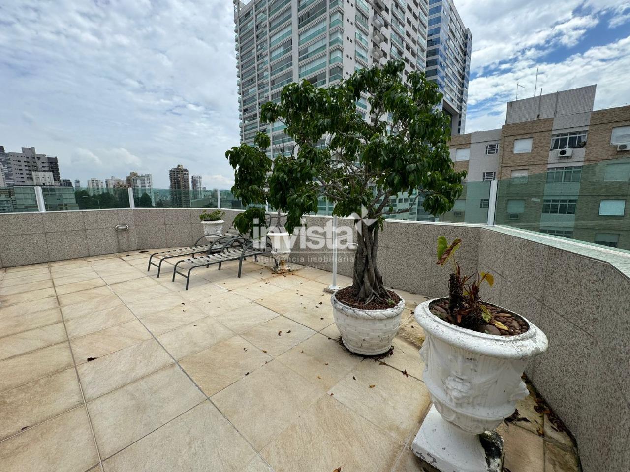 Cobertura &agrave; venda no bairro Aparecida - Santos