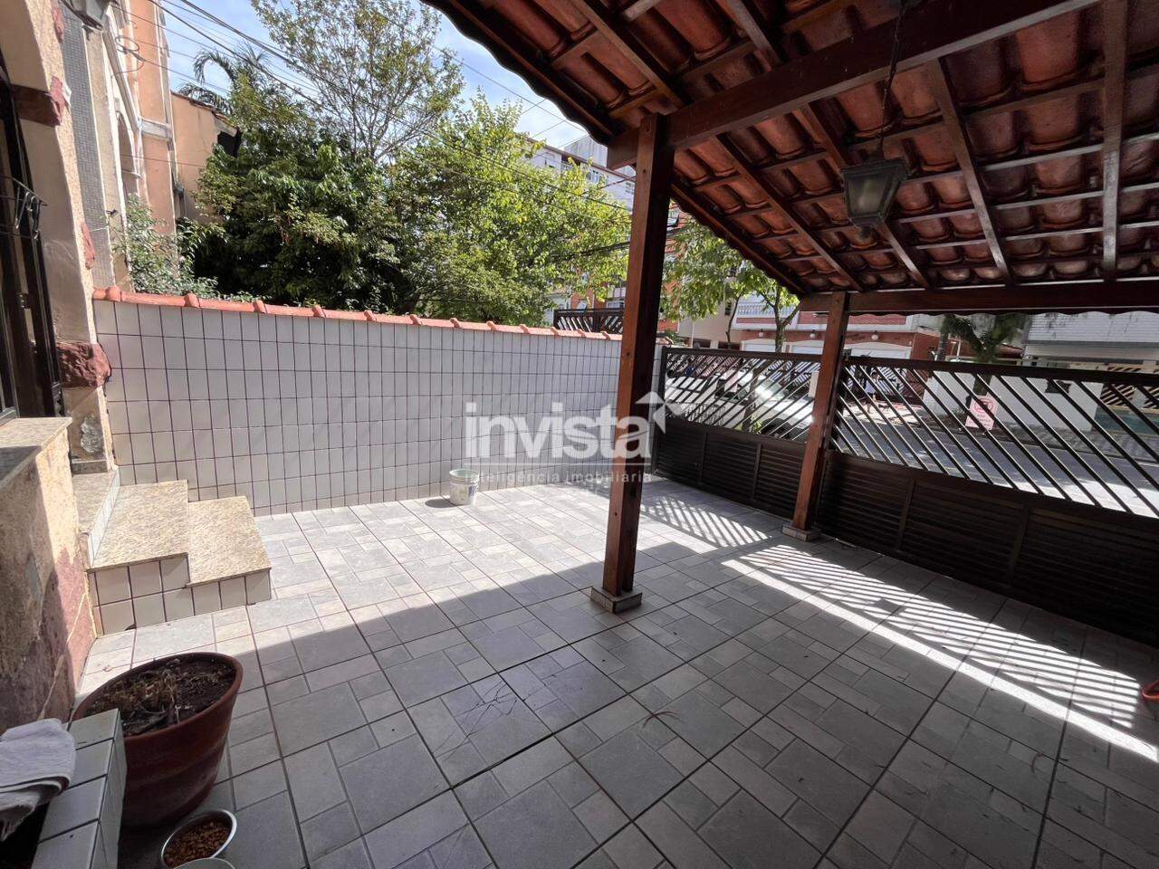 C&oacute;digo: 24739 R$ 6.000,00 Casa Geminada para alugar em Santos-SP no bairro Boqueir&atilde;o, com 3 dormit&oacute;rios e 162m&sup2; 162 m&sup2; 3 quartos 3 vagas - Santos