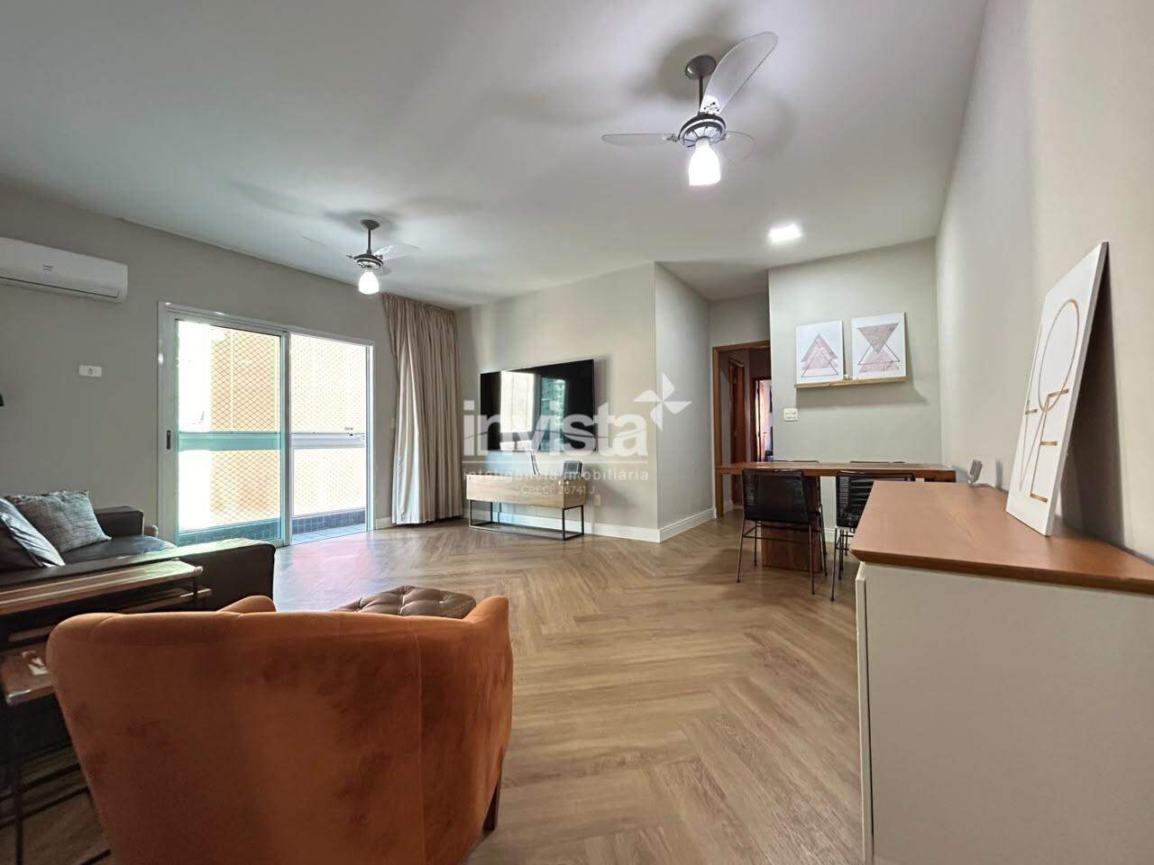 C&oacute;digo: 25381 R$ 8.500,00 Apartamento para alugar em Santos-SP no bairro Embar&eacute;, com 3 dormit&oacute;rios e 123m&sup2; 123 m&sup2; 3 quartos 2 vagas - Santos