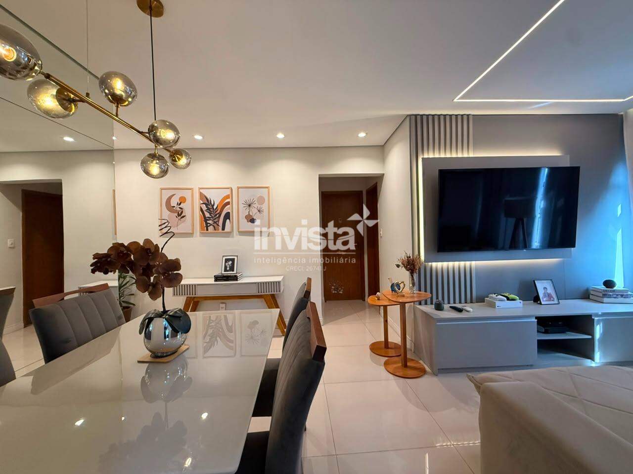 Apartamento &agrave; venda no bairro Aparecida - Santos