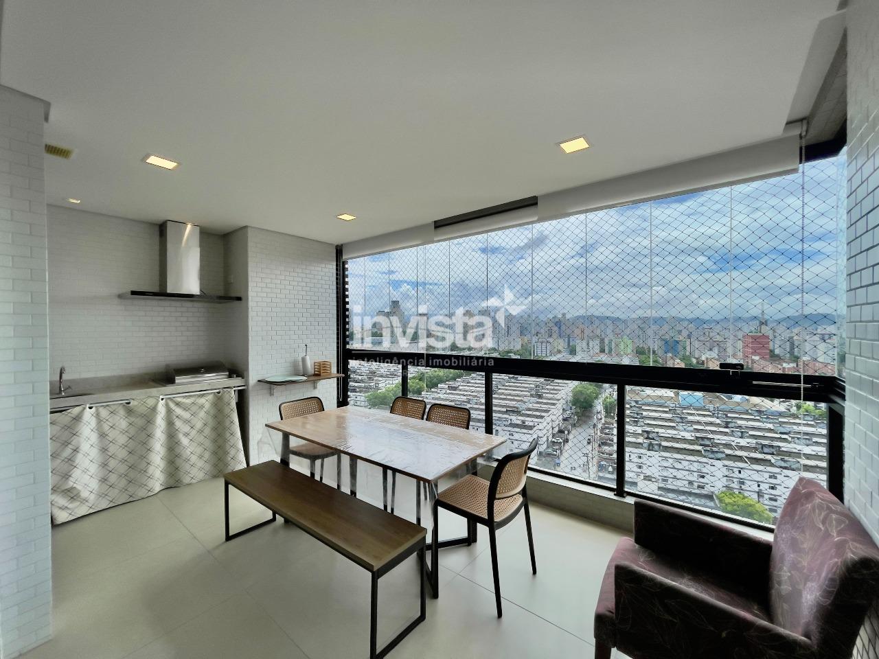 C&oacute;digo: 25524 R$ 1.300.000,00 Apartamento &agrave; venda no bairro Aparecida 82 m&sup2; 2 quartos 2 vagas - Santos