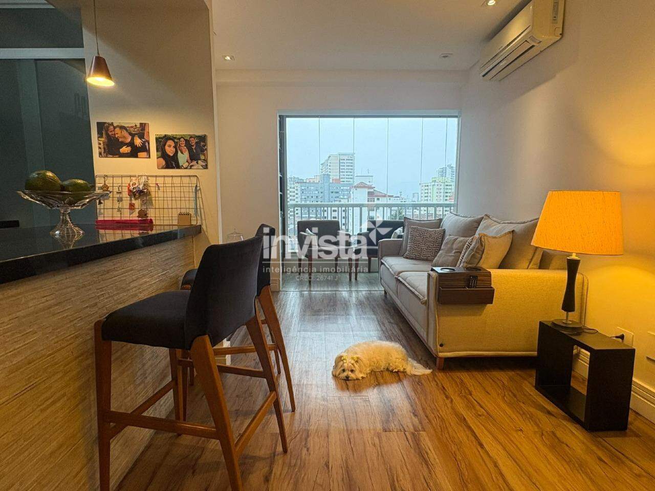 C&oacute;digo: 25590 R$ 766.000,00 Apartamento &agrave; venda em Santos-SP no bairro Encruzilhada, com 2 dormit&oacute;rios e 68m&sup2; 68 m&sup2; 2 quartos 1 vaga - Santos