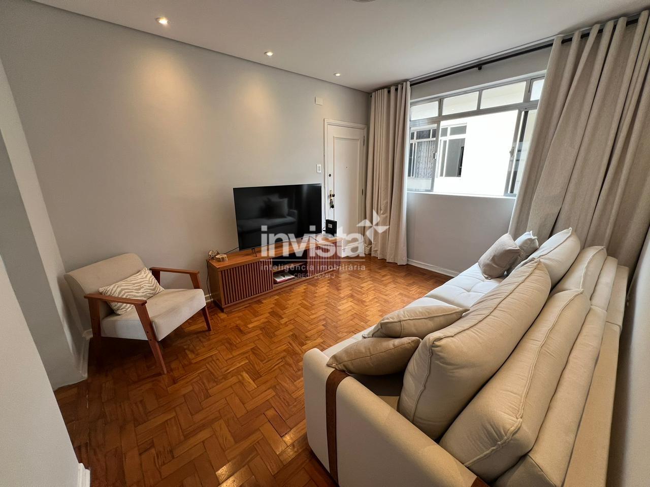 C&oacute;digo: 25771 R$ 410.000,00 Apartamento &agrave; venda no bairro Boqueir&atilde;o 60 m&sup2; 2 quartos 1 vaga - Santos