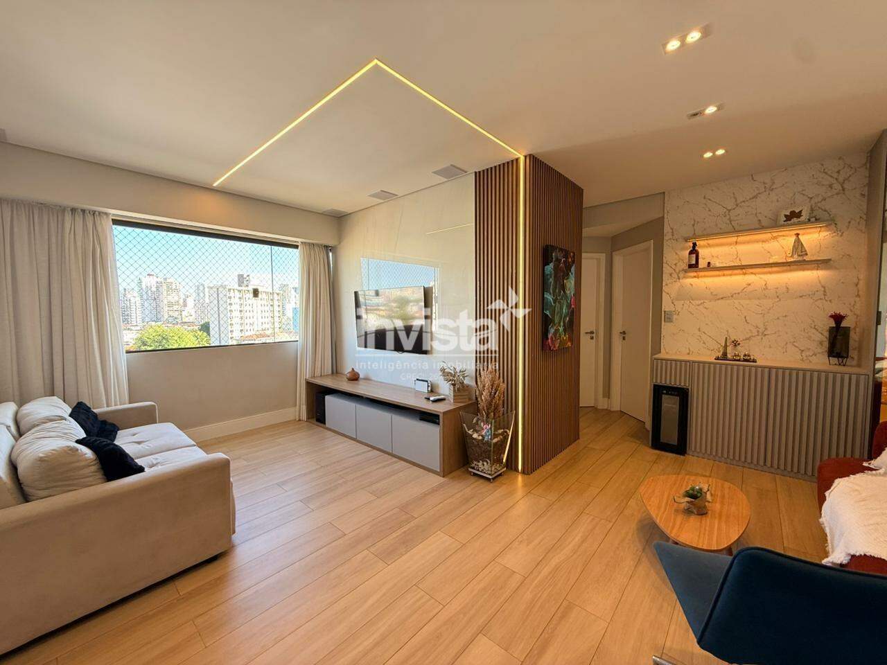C&oacute;digo: 25937 R$ 890.000,00 Apartamento &agrave; venda em Santos-SP no bairro Boqueir&atilde;o, com 2 dormit&oacute;rios e 98m&sup2; 98 m&sup2; 2 quartos 1 vaga - Santos
