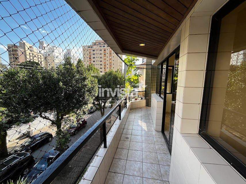 C&oacute;digo: 25977 R$ 8.000,00 Apartamento para alugar em Santos-SP no bairro Gonzaga, com 3 dormit&oacute;rios e 190m&sup2; 190 m&sup2; 3 quartos 2 vagas - Santos