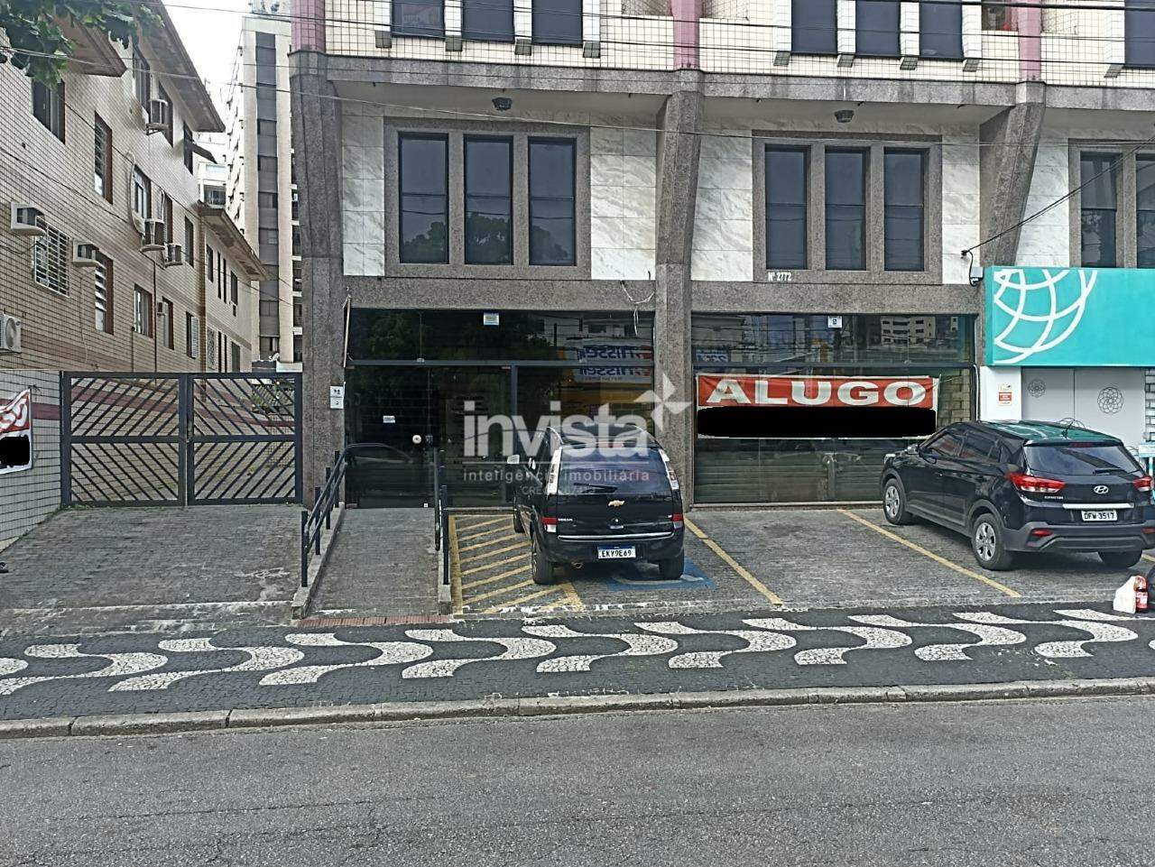 Loja para alugar 370m² com estacionamento de frente na Av Pedro Lessa em Santos