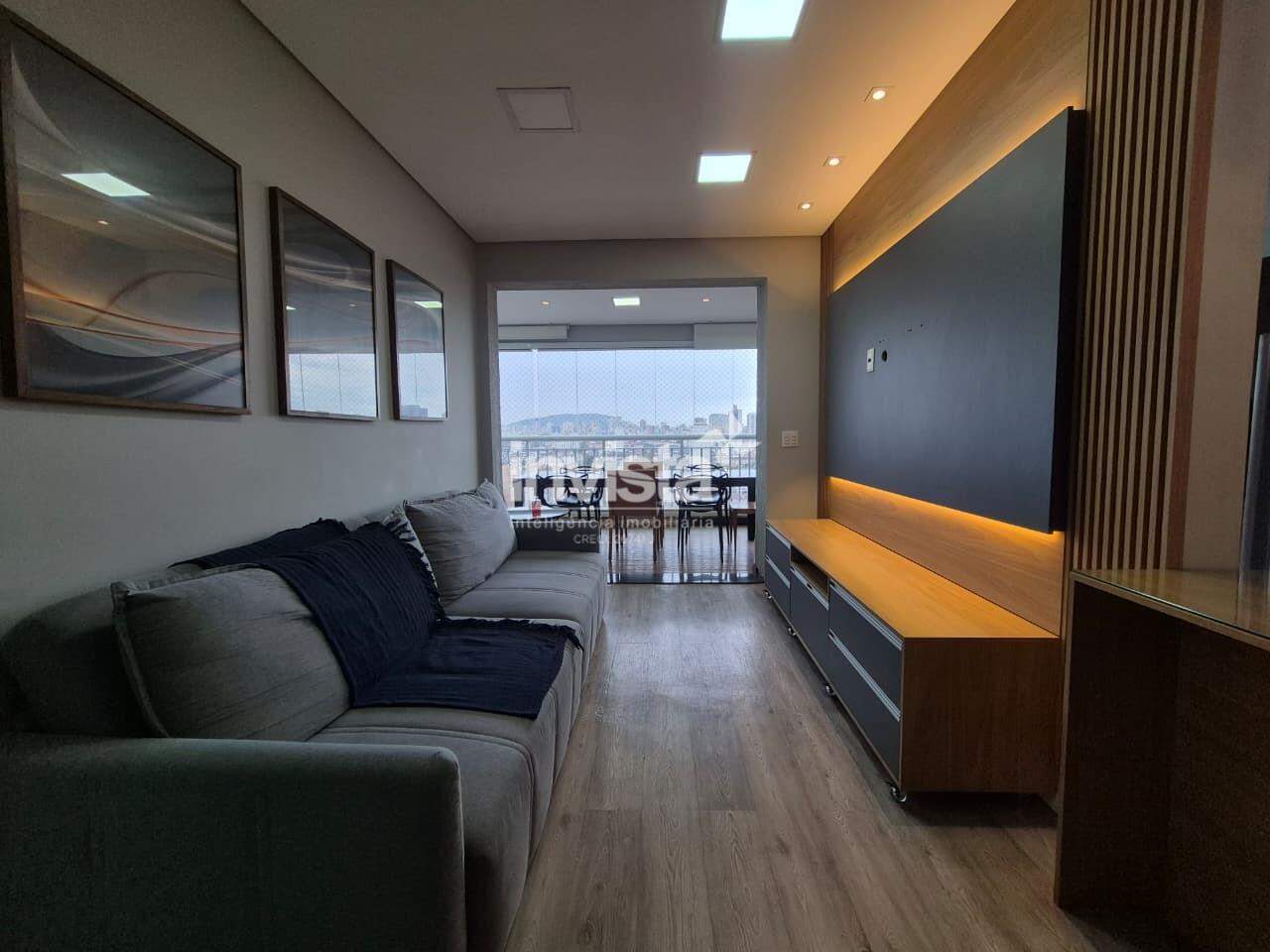 C&oacute;digo: 26162 R$ 5.500,00 Apartamento para alugar em Santos-SP no bairro Vila Mathias, com 3 dormit&oacute;rios e 88m&sup2; 88 m&sup2; 3 quartos 1 vaga - Santos