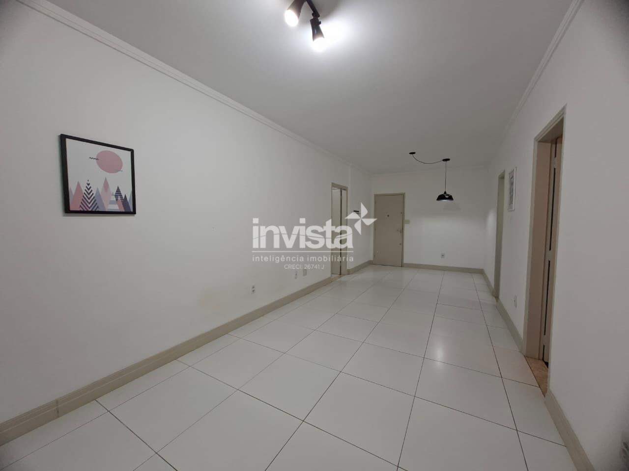 Apartamento para aluguel no bairro Pomp&eacute;ia - Santos