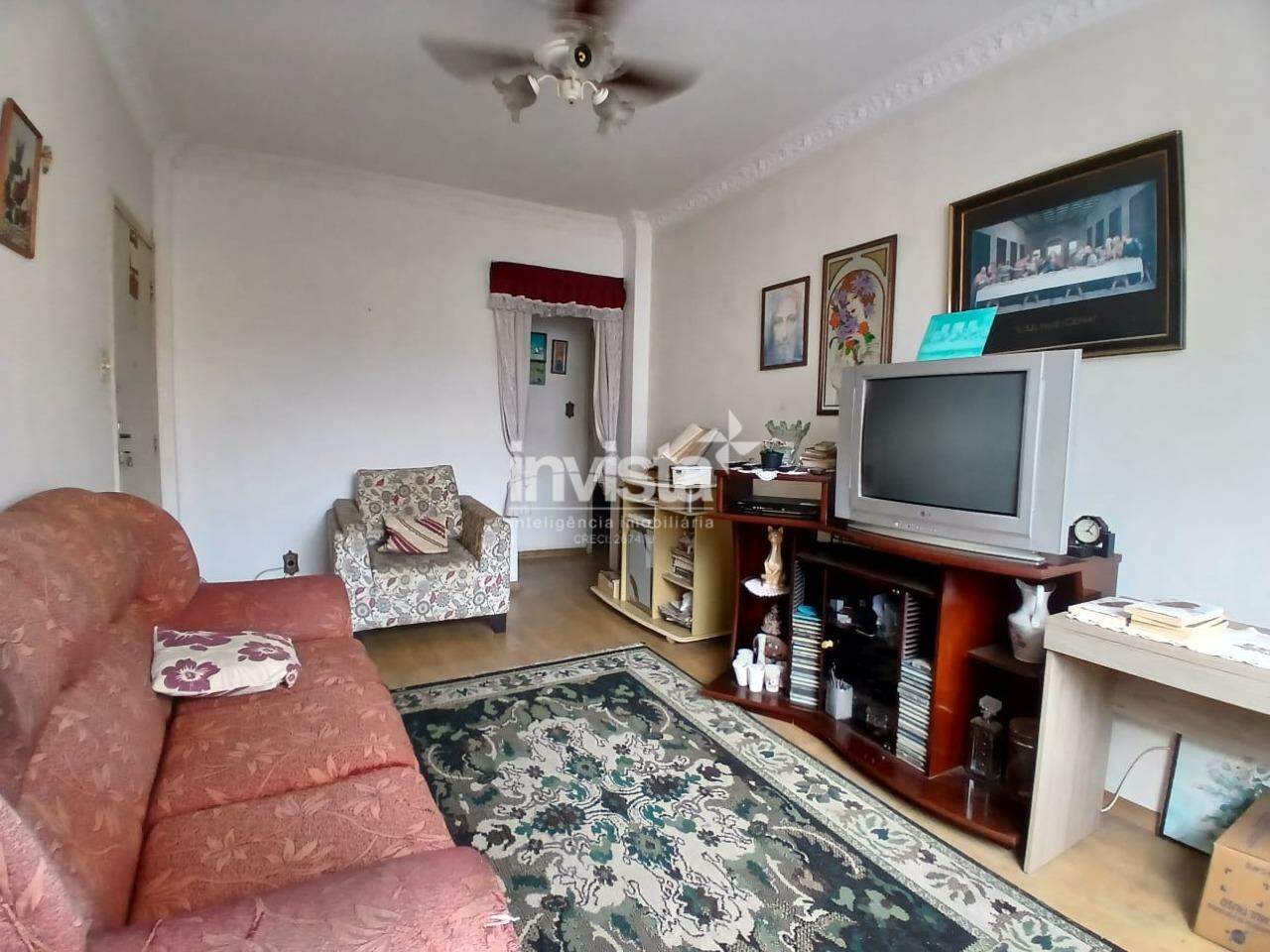 C&oacute;digo: 26477 R$ 380.000,00 Apartamento &agrave; venda no bairro Aparecida 52 m&sup2; 2 quartos 1 vaga - Santos