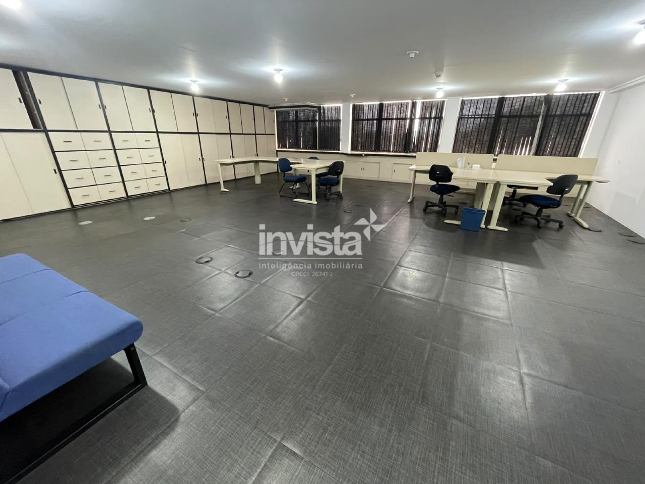 C&oacute;digo: 26800 R$ 5.500,00 Sala Comercial para alugar em Santos-SP no bairro CENTRO, com 0 dormit&oacute;rio e 184m&sup2; 184 m&sup2; 0 quartos 2 vagas - Santos