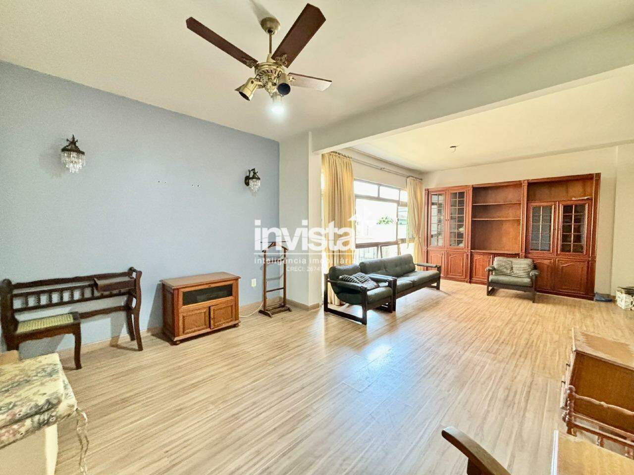 C&oacute;digo: 26875 R$ 6.400,00 Apartamento para alugar em Santos-SP no bairro Ponta da Praia, com 3 dormit&oacute;rios e 165m&sup2; 165 m&sup2; 3 quartos 1 vaga - Santos
