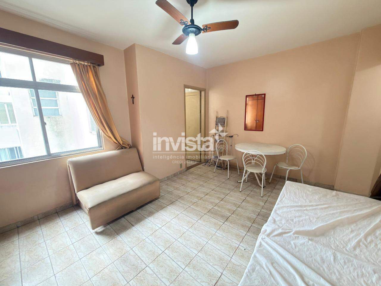 C&oacute;digo: 26990 R$ 360.000,00 Studio &agrave; venda em Santos-SP no bairro Gonzaga, com 1 dormit&oacute;rio e 30m&sup2; 30 m&sup2; 1 quarto 1 vaga - Santos
