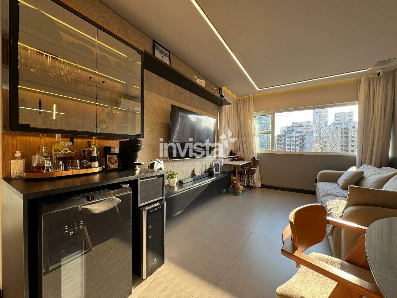 C&oacute;digo: 27060 R$ 800.000,00 Apartamento &agrave; venda em Santos-SP no bairro Gonzaga, com 2 dormit&oacute;rios e 57m&sup2; 57 m&sup2; 2 quartos 1 vaga - Santos
