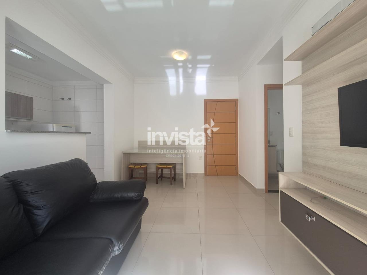 C&oacute;digo: 27279 R$ 3.800,00 Apartamento para alugar em Santos-SP no bairro Embar&eacute;, com 1 dormit&oacute;rio e 51m&sup2; 51 m&sup2; 1 quarto 1 vaga - Santos