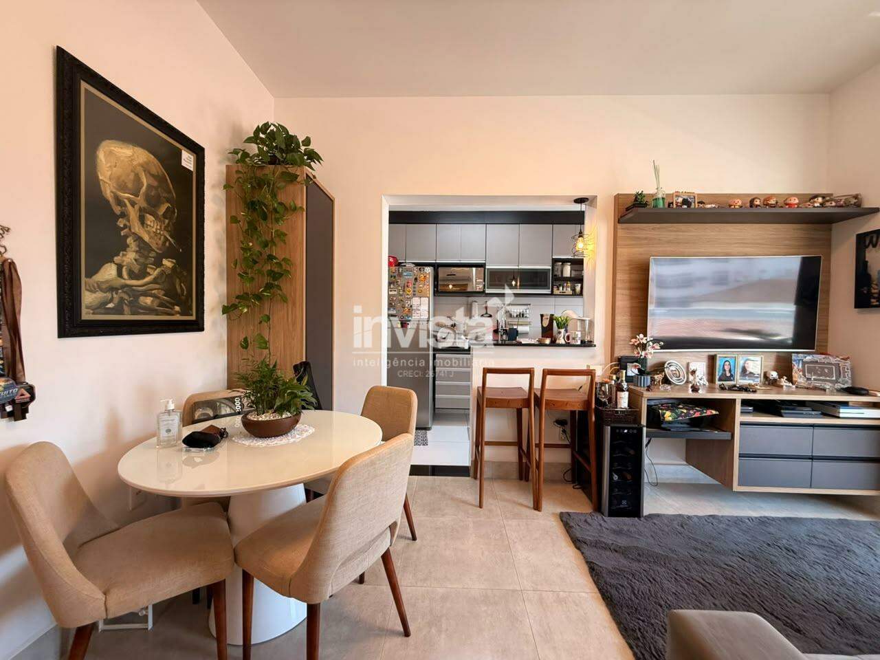 C&oacute;digo: 27311 R$ 695.000,00 Apartamento &agrave; venda em Santos-SP no bairro Embar&eacute;, com 1 dormit&oacute;rio e 52m&sup2; 52 m&sup2; 1 quarto 1 vaga - Santos