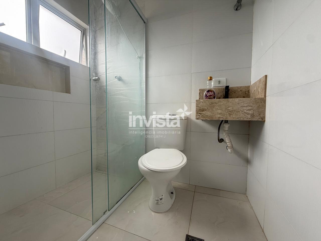 Excelente apartamento para alugar no bairro do Gonzaga em Santos - Santos