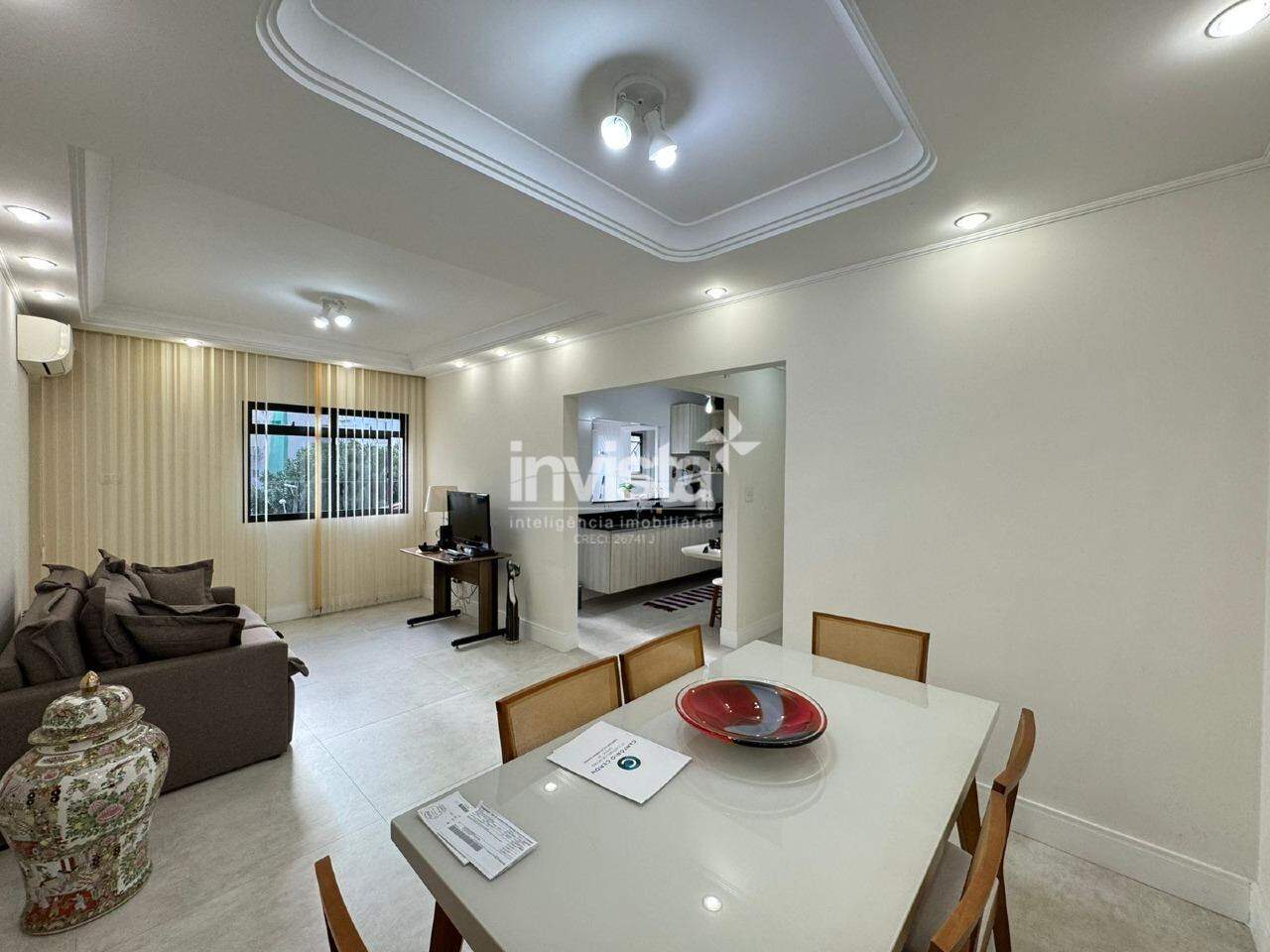 C&oacute;digo: 27442 R$ 485.000,00 Apartamento &agrave; venda em Santos-SP no bairro Boqueir&atilde;o, com 1 dormit&oacute;rio e 58m&sup2; 58 m&sup2; 1 quarto 1 vaga - Santos