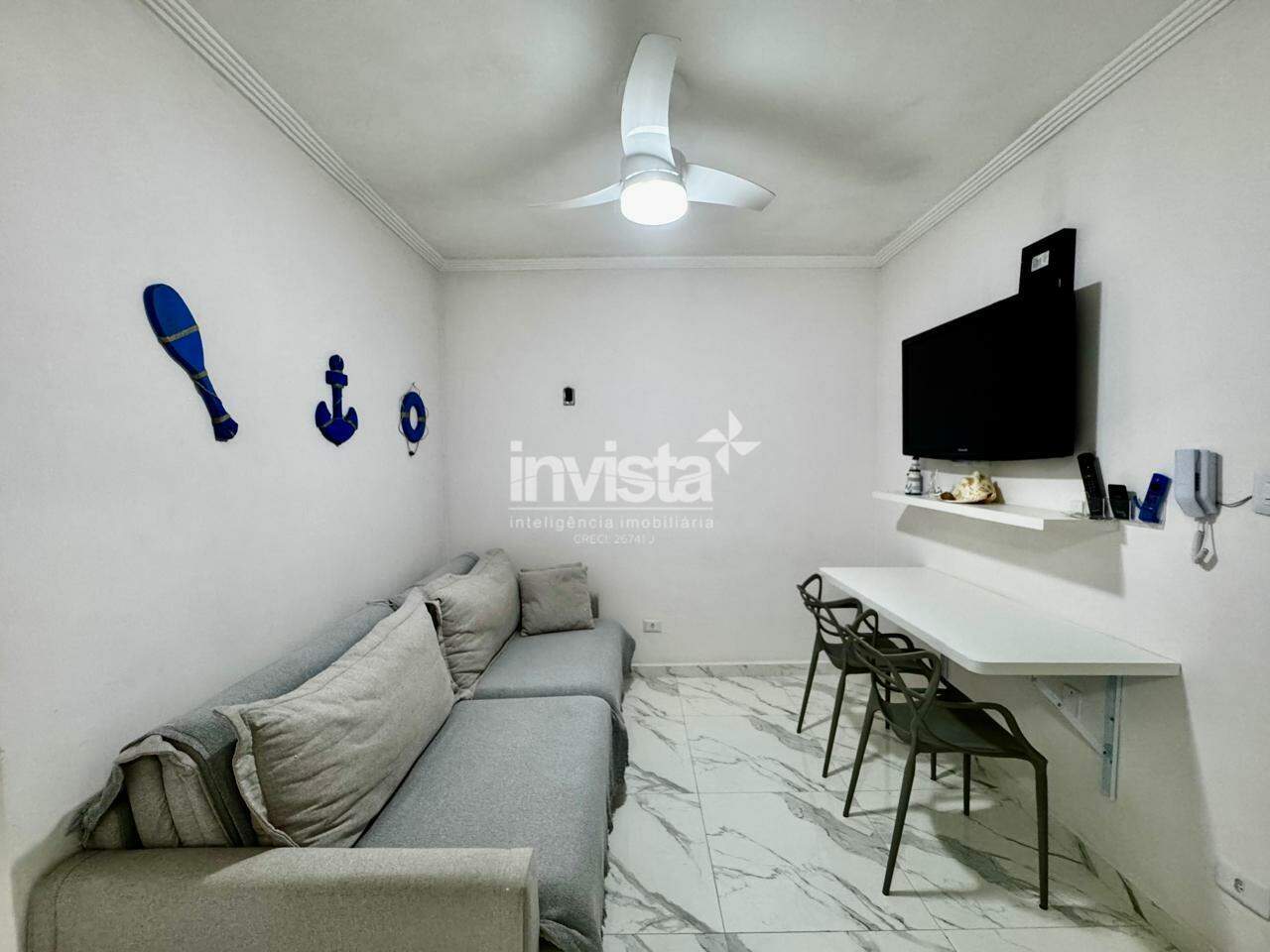 C&oacute;digo: 27535 R$ 390.000,00 Apartamento &agrave; venda em Santos-SP no bairro Embar&eacute;, com 1 dormit&oacute;rio e 32m&sup2; 32 m&sup2; 1 quarto 1 vaga - Santos