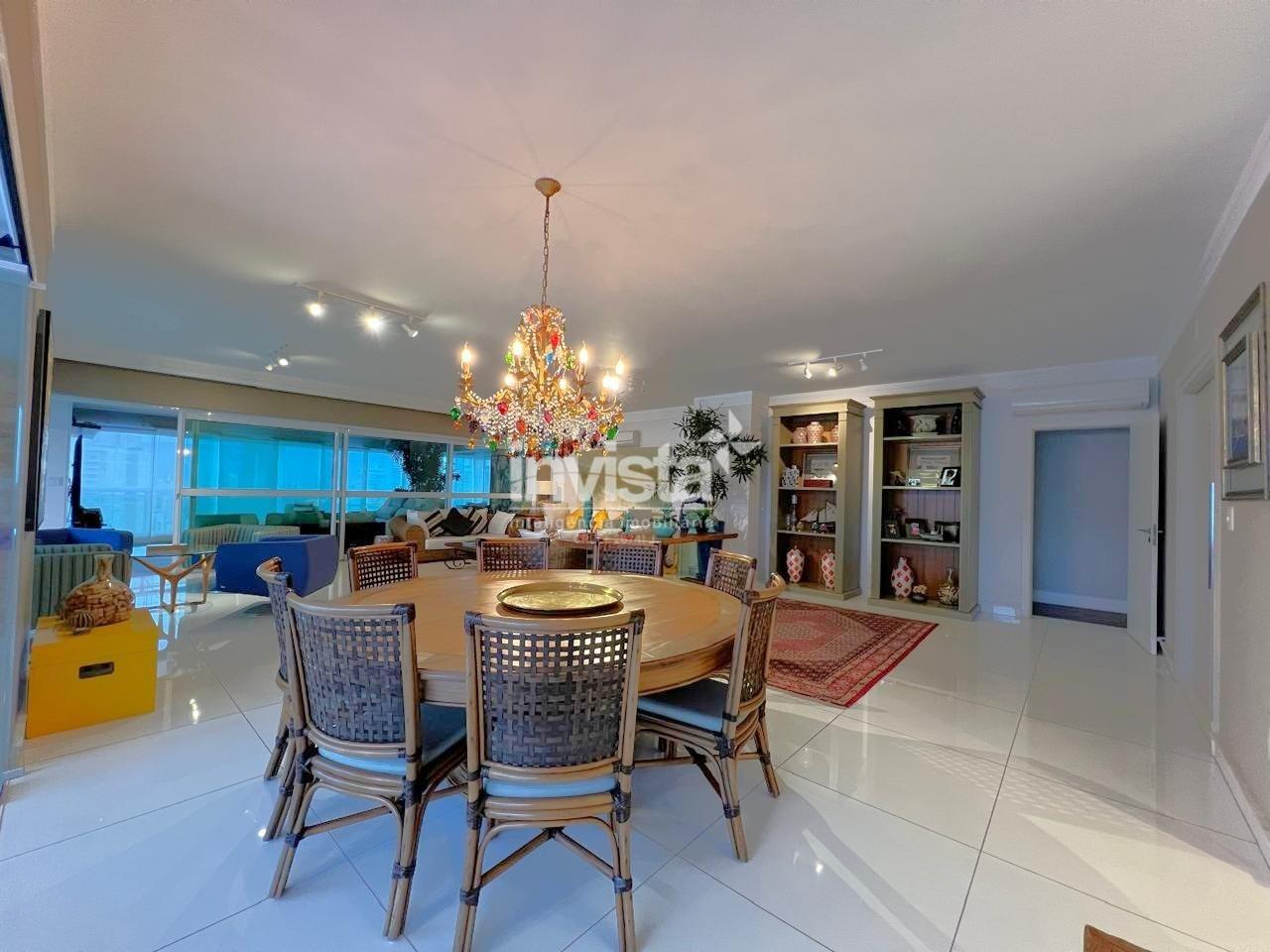 C&oacute;digo: 27546 R$ 7.990.000,00 Apartamento &agrave; venda no bairro Gonzaga 360 m&sup2; 4 quartos 4 vagas - Santos