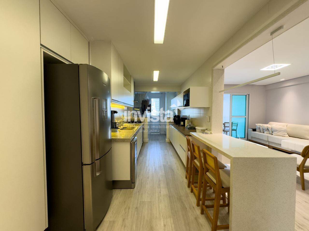 Apartamento &agrave; venda no bairro Aparecida - Santos