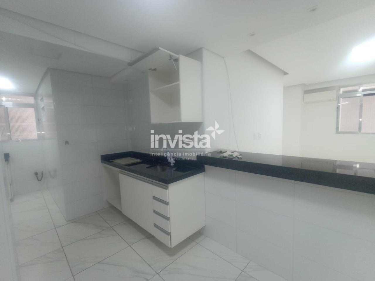 Apartamento 2 suítes com porcelanato no José Menino, Santos – 78 m²