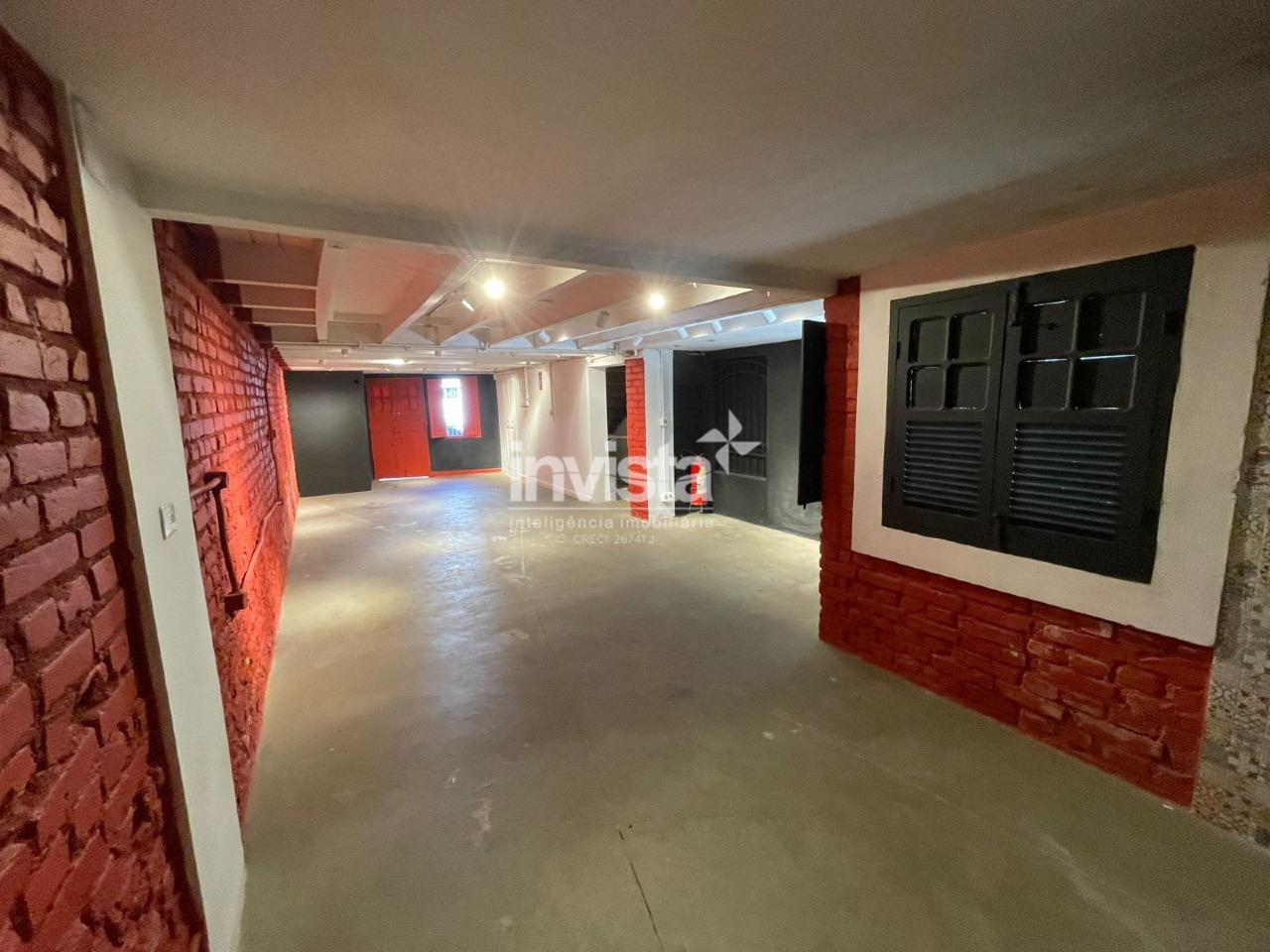 Ponto comercial para alugar no bairro do Campo Grande em Santos - Santos