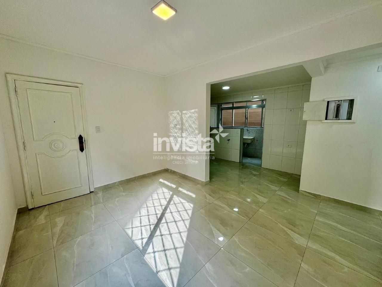 C&oacute;digo: 27671 R$ 480.000,00 Apartamento &agrave; venda no bairro Gonzaga 78 m&sup2; 2 quartos 0 vagas - Santos