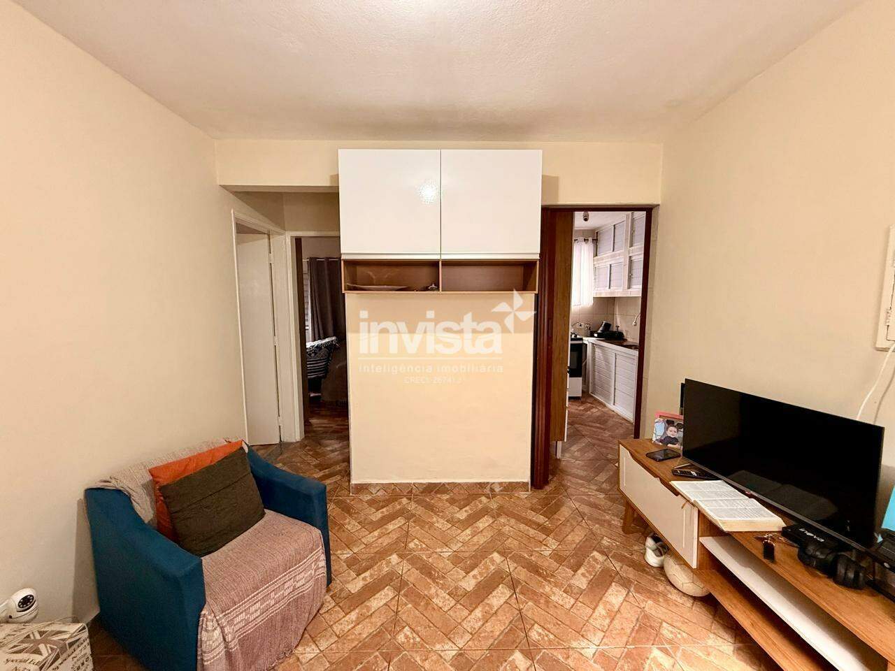 C&oacute;digo: 27763 R$ 290.000,00 Apartamento &agrave; venda em Santos-SP no bairro Aparecida, com 2 dormit&oacute;rios e 42m&sup2; 42 m&sup2; 2 quartos 1 vaga - Santos